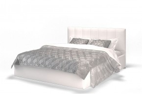 Кровать Элен 1600 + основание с ПМ (Vega white) белый в Качканаре - kachkanar.mebel-74.com | фото