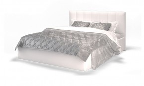 Кровать Элен 1600 + основание с ПМ (Vega white) белый в Качканаре - kachkanar.mebel-74.com | фото