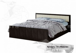 Кровать Фиеста 1600 LIGHT + Проложки LIGHT 1600 ДСП (Венге/Лоредо) в Качканаре - kachkanar.mebel-74.com | фото