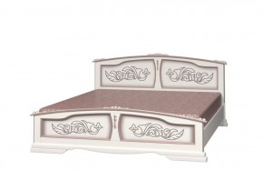 ЕЛЕНА Кровать из массива 1400 (Дуб Молочный) в Качканаре - kachkanar.mebel-74.com | фото