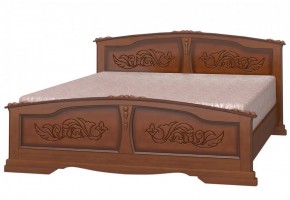ЕЛЕНА Кровать из массива 1200 (Орех) в Качканаре - kachkanar.mebel-74.com | фото