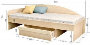 Кровать Изгиб в Качканаре - kachkanar.mebel-74.com | фото