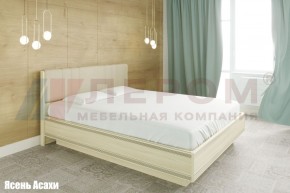 Кровать КР-1014 с мягким изголовьем в Качканаре - kachkanar.mebel-74.com | фото