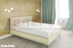 Кровать КР-2013 с мягким изголовьем в Качканаре - kachkanar.mebel-74.com | фото