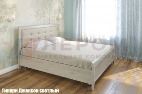 Кровать КР-2033 с мягким изголовьем в Качканаре - kachkanar.mebel-74.com | фото