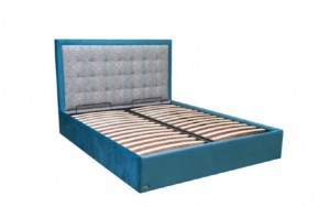 Кровать Люкс 1400 с ПМ (ткань 1 кат) в Качканаре - kachkanar.mebel-74.com | фото