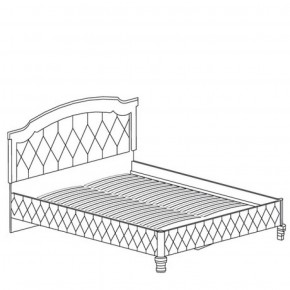 Кровать с обивкой №490 Марлен (1800) Кремовый белый в Качканаре - kachkanar.mebel-74.com | фото