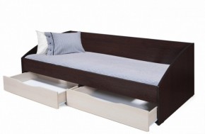Кровать одинарная "Фея - 3" симметричная New (2000Х900) венге/вудлайн кремовый в Качканаре - kachkanar.mebel-74.com | фото