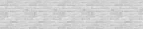 Кухонный фартук 610х3000х1,5 (композит) КМ Кирпич серый в Качканаре - kachkanar.mebel-74.com | фото