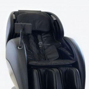Массажное кресло PS6500 черно-серебряное в Качканаре - kachkanar.mebel-74.com | фото
