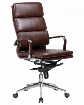 Офисное кресло для руководителей DOBRIN ARNOLD LMR-103F коричневый в Качканаре - kachkanar.mebel-74.com | фото