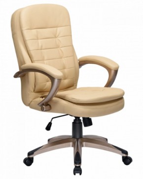 Офисное кресло для руководителей DOBRIN DONALD LMR-106B бежевый в Качканаре - kachkanar.mebel-74.com | фото