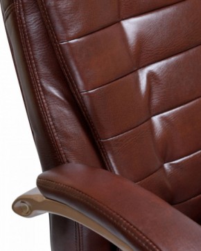 Офисное кресло для руководителей DOBRIN DONALD LMR-106B коричневый в Качканаре - kachkanar.mebel-74.com | фото