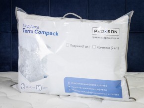PROxSON Комплект подушек Terra Compack (Микрофибра Полотно) 50x70 в Качканаре - kachkanar.mebel-74.com | фото