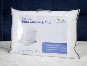 PROxSON Подушка Terra Compack mini (Микрофибра Полотно) 40x60 в Качканаре - kachkanar.mebel-74.com | фото