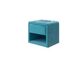 PROxSON Тумба Cube (Ткань: Велюр Shaggy Azure) 52x41 в Качканаре - kachkanar.mebel-74.com | фото