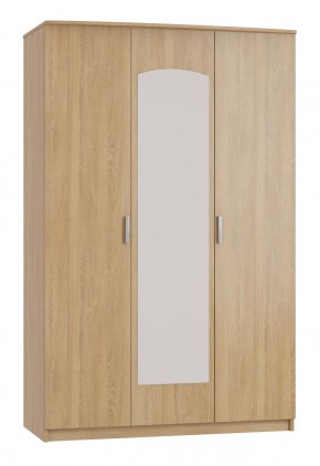 Шкаф 3-х дверный с зеркалом Шк210.1 МС Ирина в Качканаре - kachkanar.mebel-74.com | фото