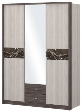 Шкаф 3-х дверный с зеркалом Шк68.2 МС Николь в Качканаре - kachkanar.mebel-74.com | фото