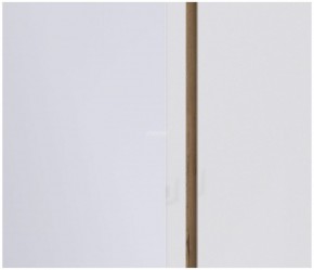 Шкаф 3х дверный с зеркалом Веста СБ-2258 (Дуб Бунратти/Белый глянец) в Качканаре - kachkanar.mebel-74.com | фото