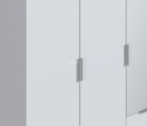 Шкаф 5-ти дверный Николь СБ-2594/1 (Белый) в Качканаре - kachkanar.mebel-74.com | фото