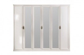 Шкаф 6-ти ств (2+2+2) с зеркалами Натали (комплект) в Качканаре - kachkanar.mebel-74.com | фото