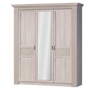 Шкаф для одежды 3-х дверный №180 "Лючия" Дуб оксфорд серый в Качканаре - kachkanar.mebel-74.com | фото
