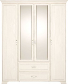 Шкаф для одежды 4-х дверный с зеркалом Венеция 2 бодега в Качканаре - kachkanar.mebel-74.com | фото