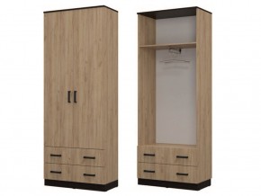 Шкаф «ЛОФТ» для одежды с 2-я ящиками в Качканаре - kachkanar.mebel-74.com | фото
