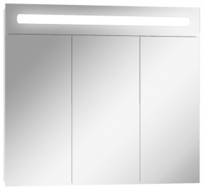 Шкаф-зеркало Аврора 80 с подсветкой LED Домино (DV8009HZ) в Качканаре - kachkanar.mebel-74.com | фото