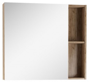 Шкаф-зеркало Craft 80 левый/правый Домино (DCr2204HZ) в Качканаре - kachkanar.mebel-74.com | фото