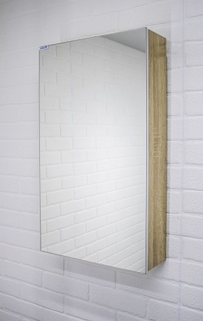 Шкаф-зеркало Мечта 40 Дуб сонома АЙСБЕРГ (DM2317HZ) в Качканаре - kachkanar.mebel-74.com | фото
