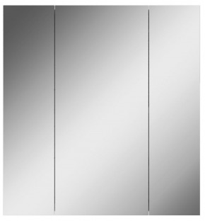 Шкаф-зеркало Норма 65 3 двери АЙСБЕРГ (DA1640HZ) в Качканаре - kachkanar.mebel-74.com | фото