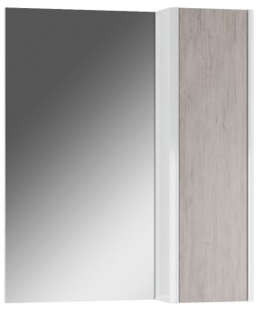 Шкаф-зеркало Uno 60 Дуб серый левый/правый Домино (DU1503HZ) в Качканаре - kachkanar.mebel-74.com | фото
