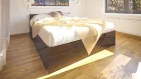 Стандарт Кровать 1600, цвет венге, ШхГхВ 163,5х203,5х70 см., сп.м. 1600х2000 мм., без матраса, основание есть в Качканаре - kachkanar.mebel-74.com | фото