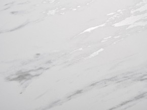 Стол CREMONA 140 KL-99 Белый мрамор матовый, итальянская керамика / черный каркас, ®DISAUR в Качканаре - kachkanar.mebel-74.com | фото