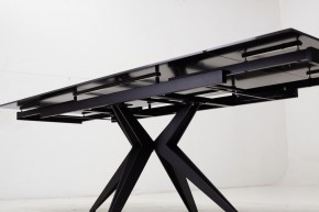 Стол FORIO 160 MATT BLACK MARBLE SOLID CERAMIC / BLACK, ®DISAUR в Качканаре - kachkanar.mebel-74.com | фото