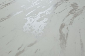 Стол RIETI 200 KL-99 Белый мрамор матовый, итальянская керамика / черный каркас, ®DISAUR в Качканаре - kachkanar.mebel-74.com | фото