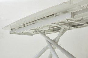 Стол RIVOLI 140 GLOSS LUXURY PANDORA SOLID CERAMIC / WHITE, ®DISAUR в Качканаре - kachkanar.mebel-74.com | фото