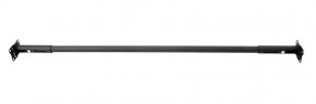 Турник раздвижной 1450-1700 цв. черный FLEXTER PROFI в Качканаре - kachkanar.mebel-74.com | фото