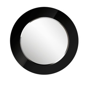 Зеркало круглое черный (РМ/02) в Качканаре - kachkanar.mebel-74.com | фото