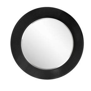 Зеркало круглое черный (РМ/02(S) в Качканаре - kachkanar.mebel-74.com | фото