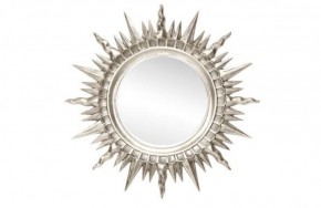 Зеркало круглое серебро (1810(1) в Качканаре - kachkanar.mebel-74.com | фото