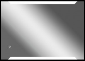 Зеркало Оттава 1000х700 с подсветкой Домино (GL7028Z) в Качканаре - kachkanar.mebel-74.com | фото